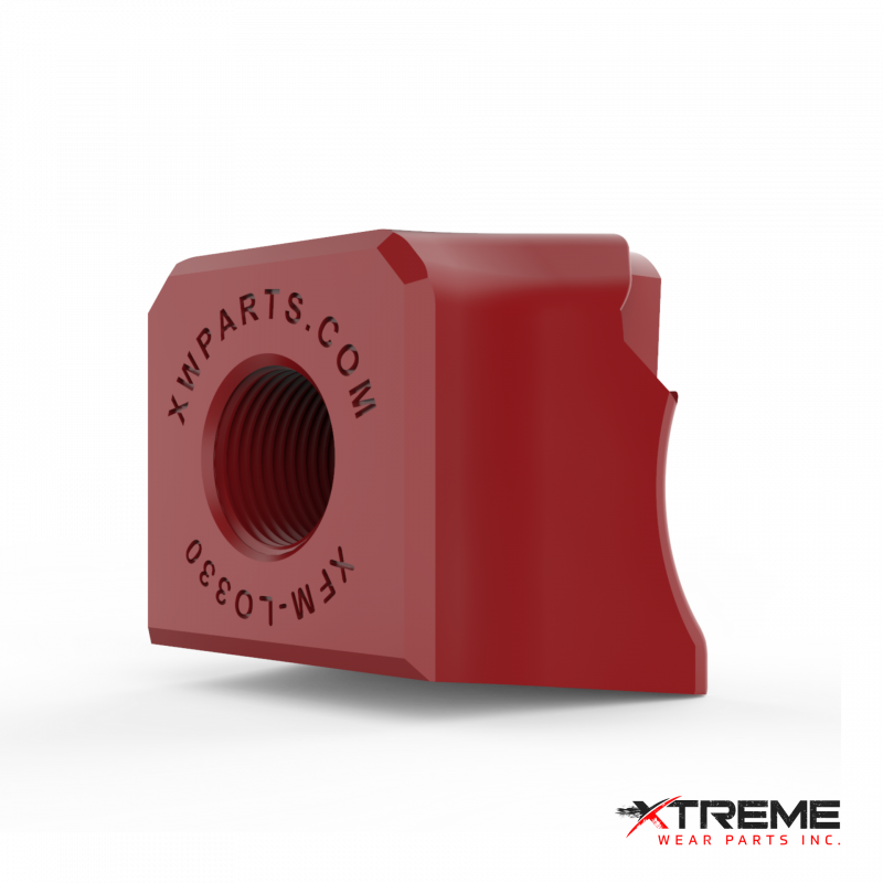 Dual G1 Carbide Tooth Fits Loftness Battle Ax Light Skid Loader